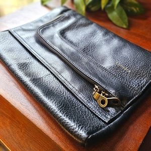 Samsara vegan leather clutch